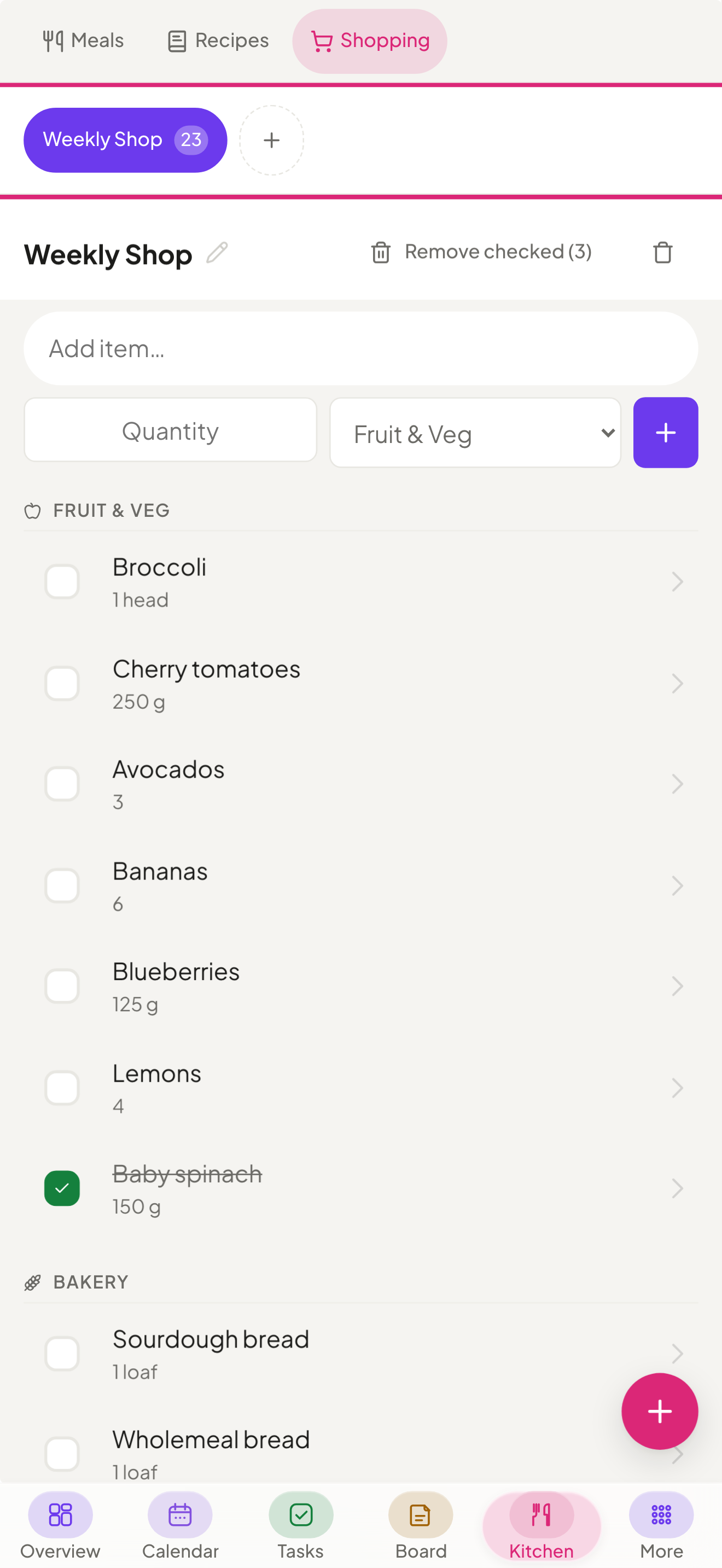 Shopping on mobile